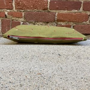 Reversible Recycled Military Duffle Clutch Bag